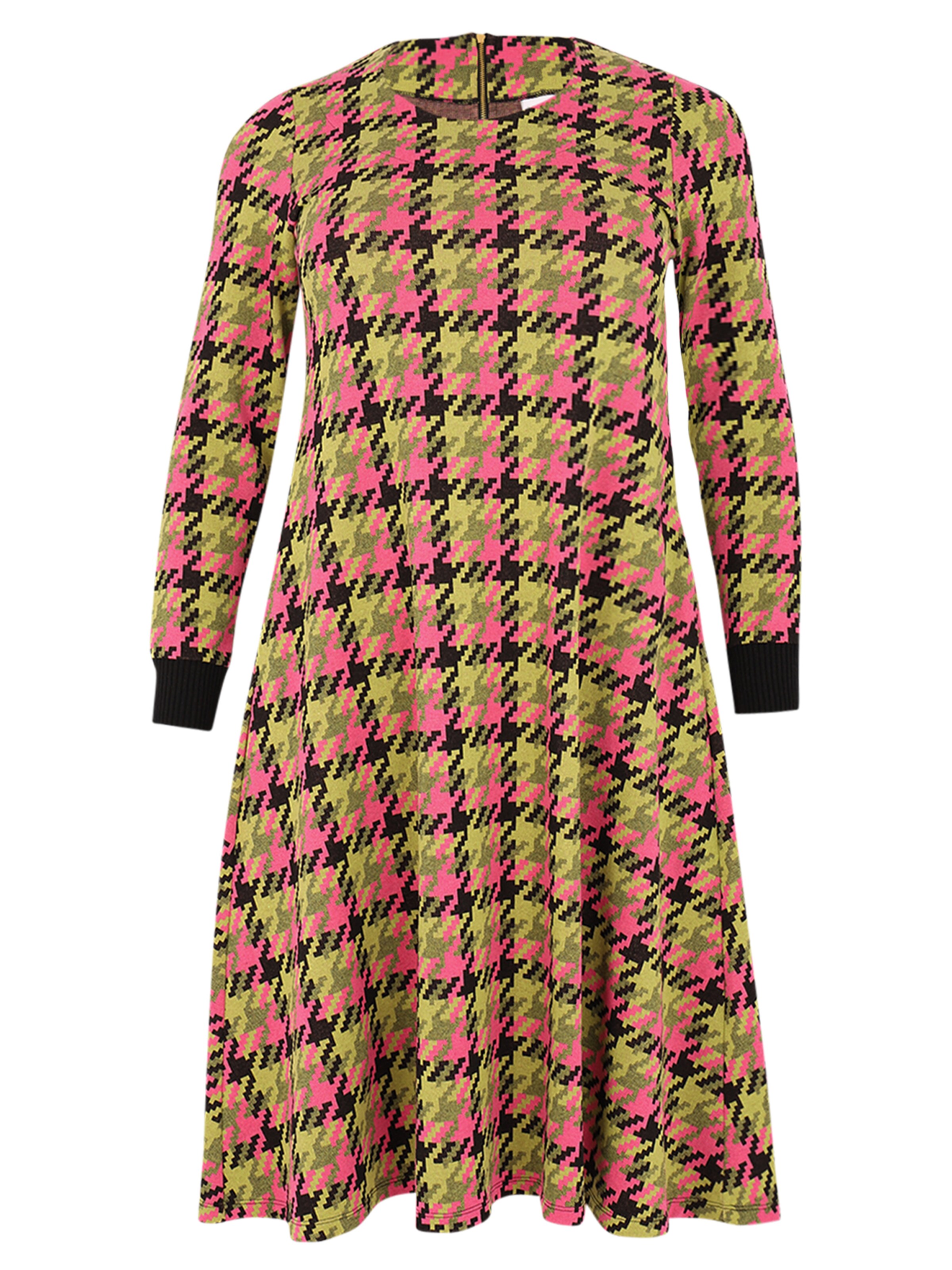 YOEK Jurk in Gemengde kleuren: voorkant