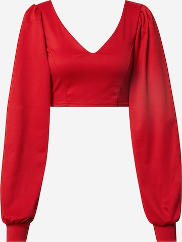 Femme Luxe Póló 'Emma' - piros: elől