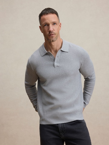 DAN FOX APPAREL - Camisa 'Curt' em cinzento: frente