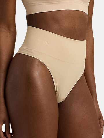 Lauren Ralph Lauren String 'Luxe' in Beige