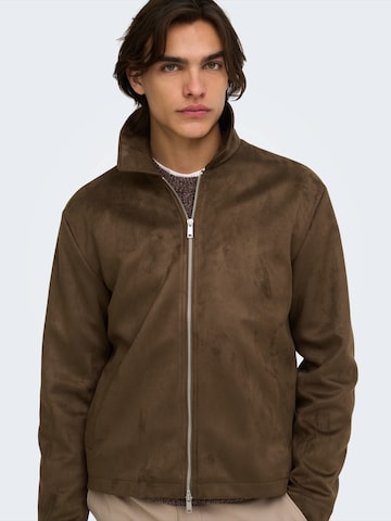 Only & Sons - Chaqueta de entretiempo 'ONSRUBY' en marrón