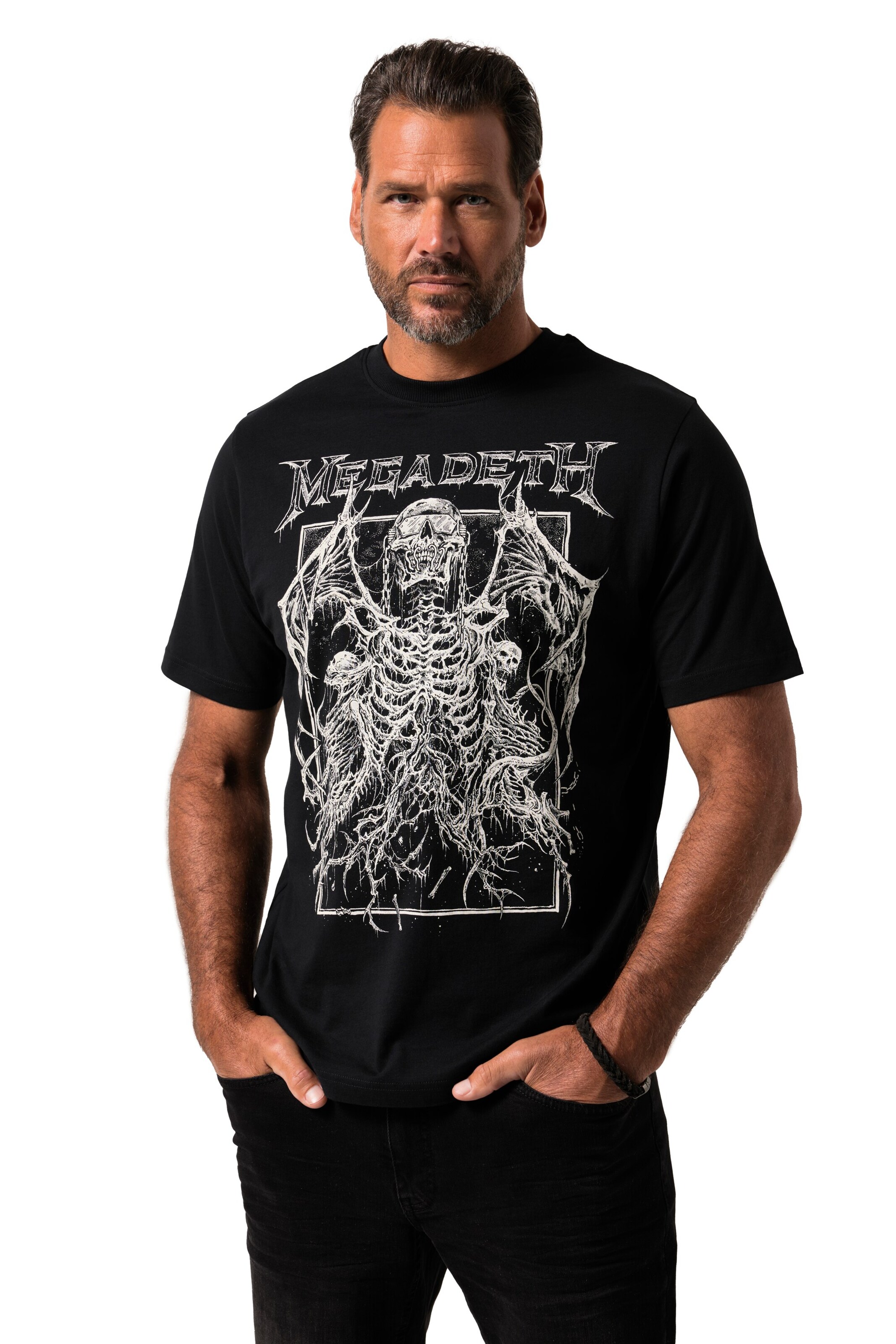 JP1880 Shirt in Black: front