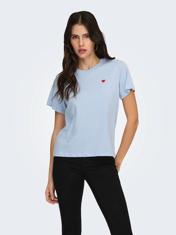 mėlyna JDY Marškinėliai 'JDYPISA': priekis