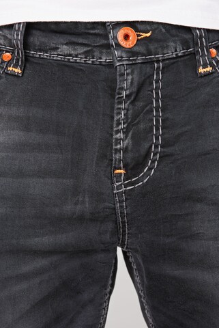 CAMP DAVID Regular Jeans 'BR:AD' in Black
