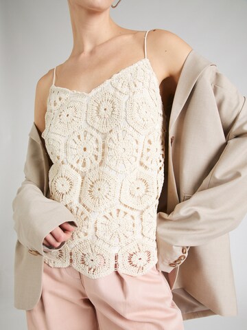 Tops en tricot Marks & Spencer en beige