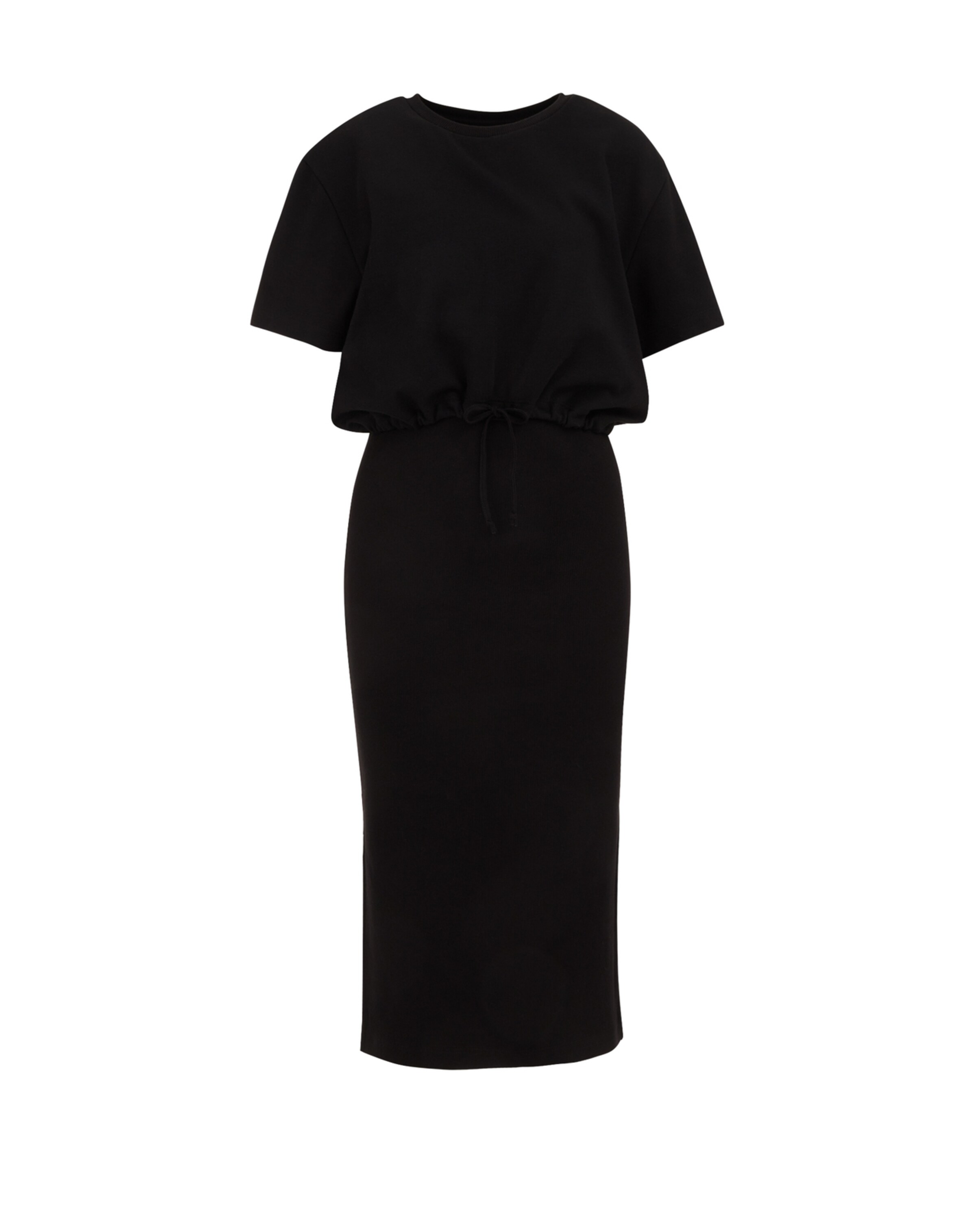 Rochie de la WE Fashion pe negru: față