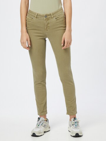 OUI Slim fit Jeans in Green: front