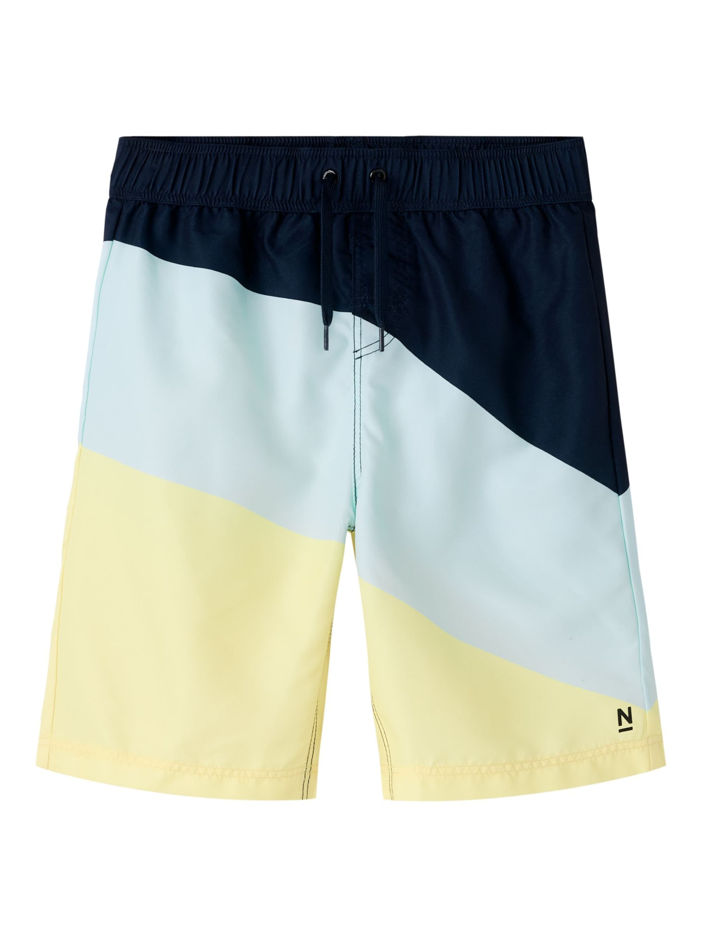 NAME IT Zwemshorts 'NKMZatoz' in Blauw: voorkant