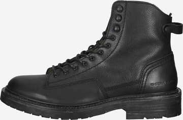 G-Star RAW Lace-Up Boots 'Roofer' in Black