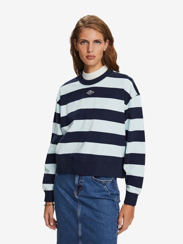 ESPRIT Sweatshirt in Blauw: voorkant