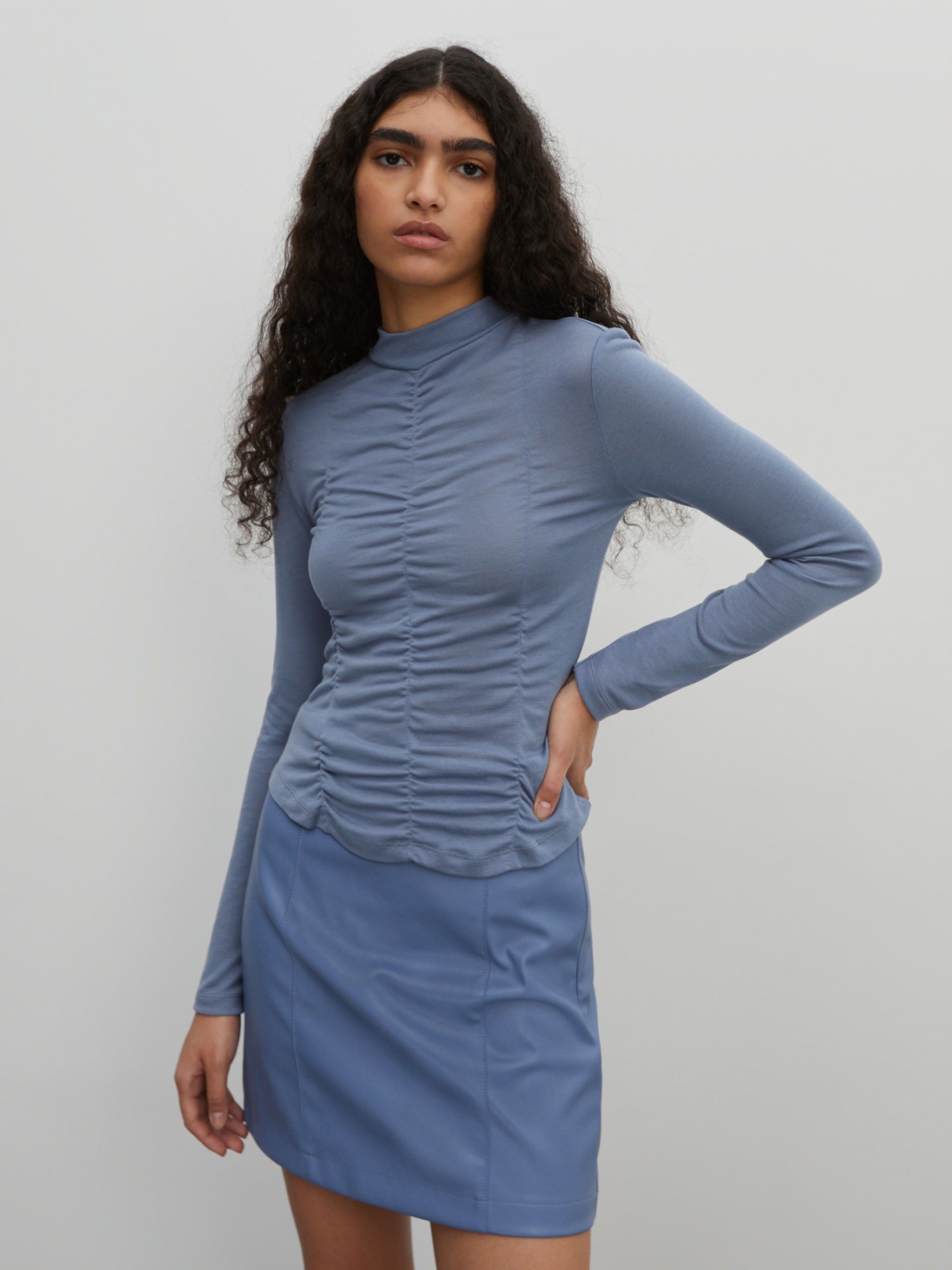 EDITED Producten Shirt 'Tilde' Blauw