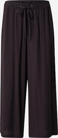 Pantalon QS en noir : devant