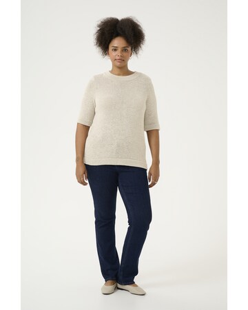 KAFFE CURVE Trui in Beige