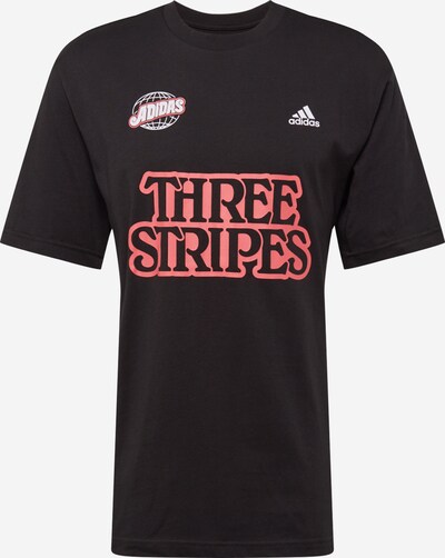 ADIDAS PERFORMANCE Funktionsshirt 'Lucky 8' in pink / rot / schwarz / weiß, Produktansicht
