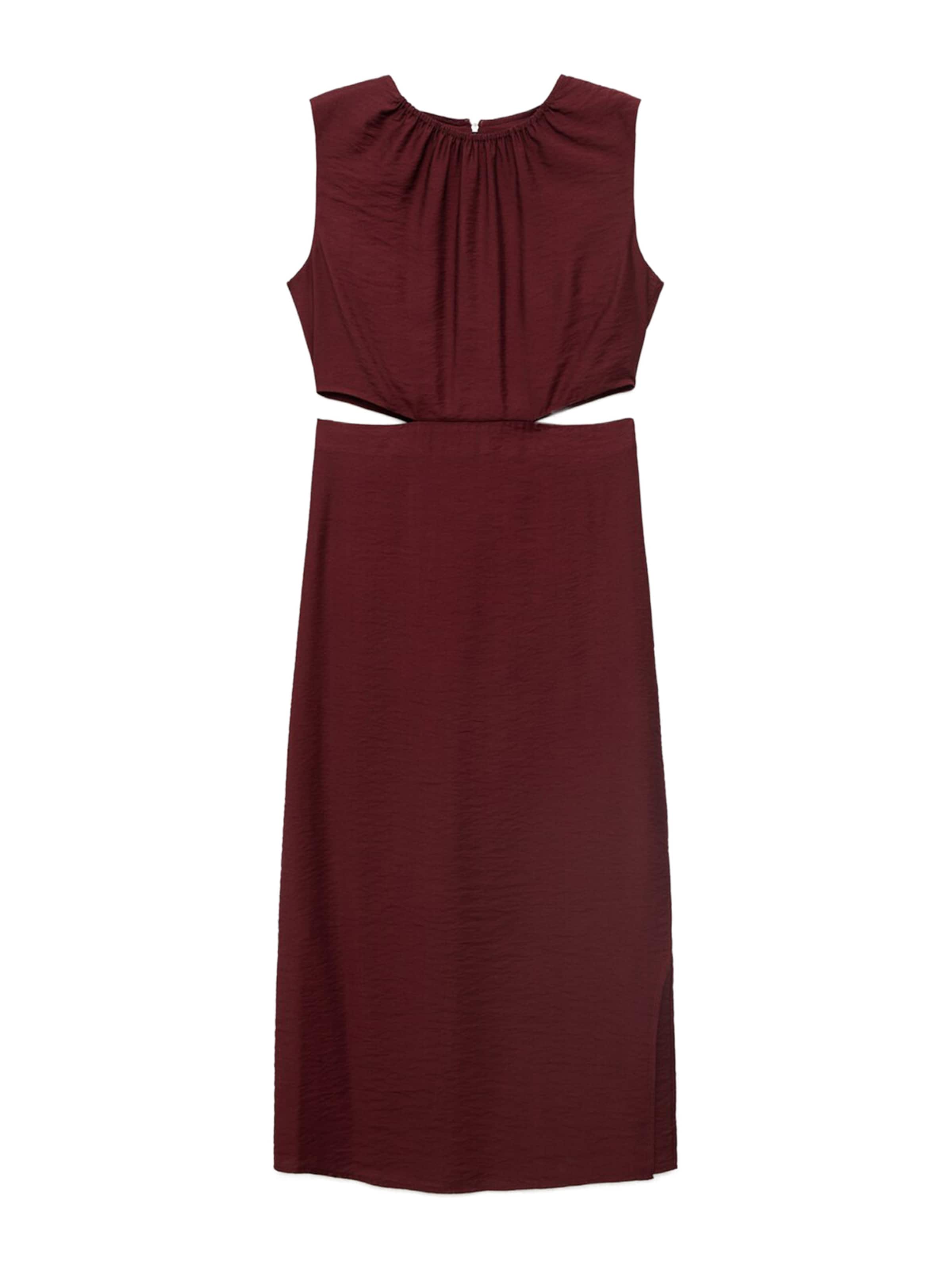 MANGO Šaty 'Olimpio' - tmavě červená, Produkt