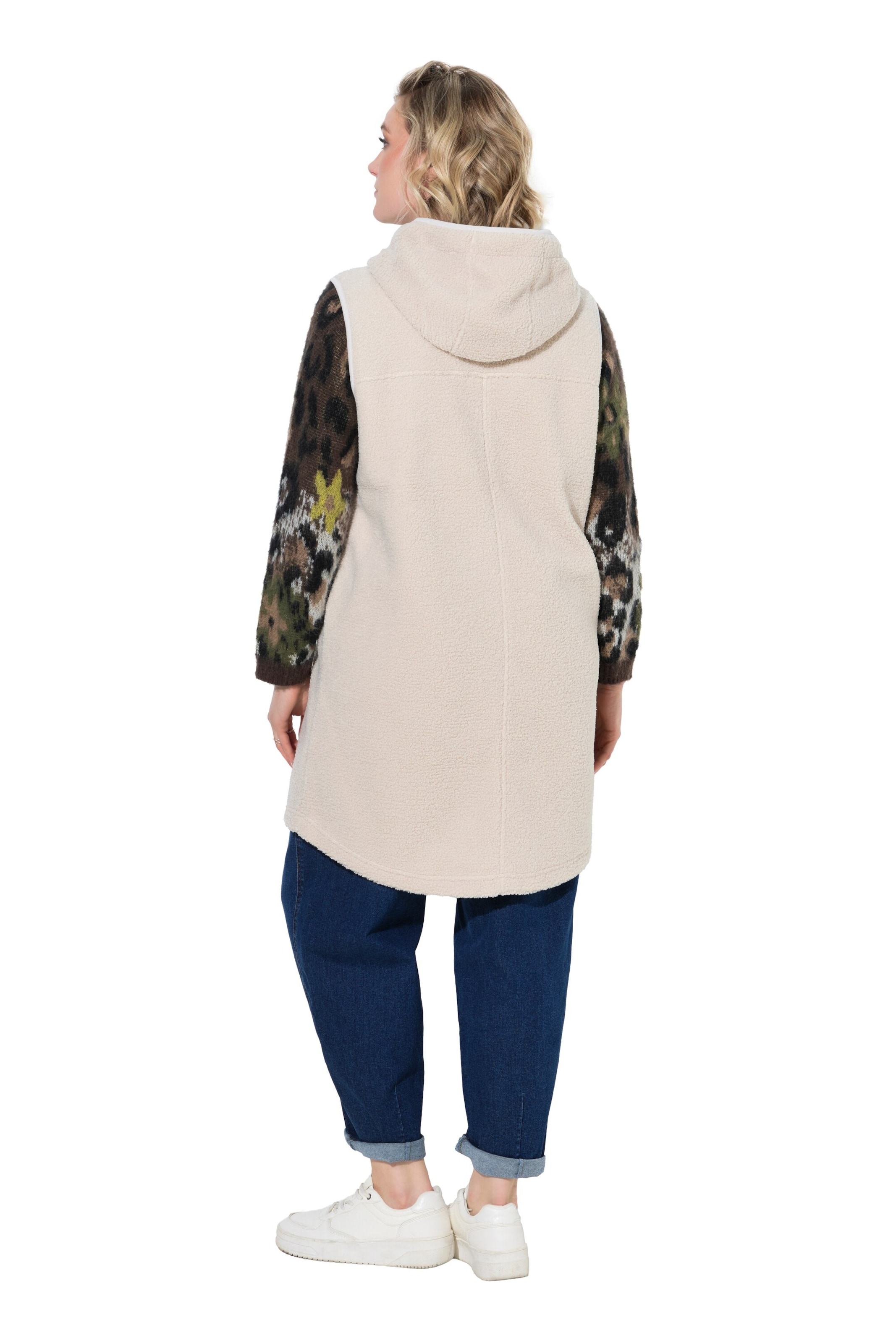 Ulla Popken Vest in Beige