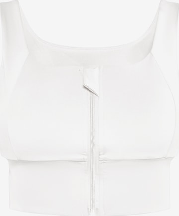 Bustier Haut IZIA en blanc : devant