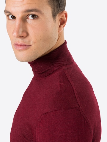 Casual Friday Regular fit Sweater 'Konrad' in Red