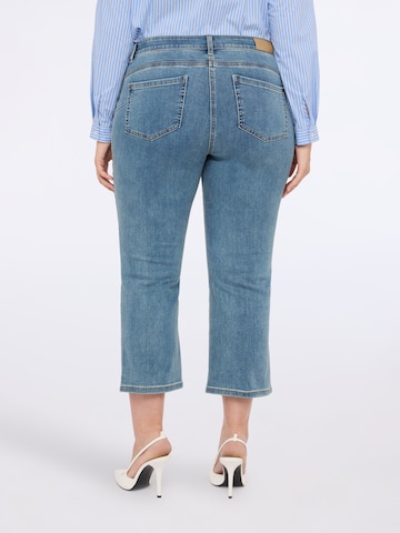 évasé Jean Fiorella Rubino en bleu