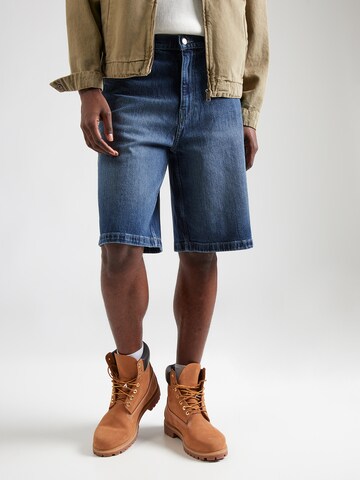 HOLLISTER Baggy Джинсы в Синий: спереди