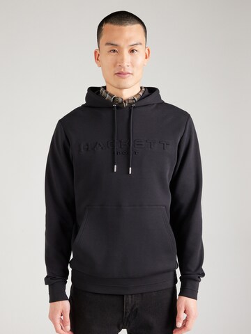 Hackett London Sweatshirt in Schwarz: Vorderseite