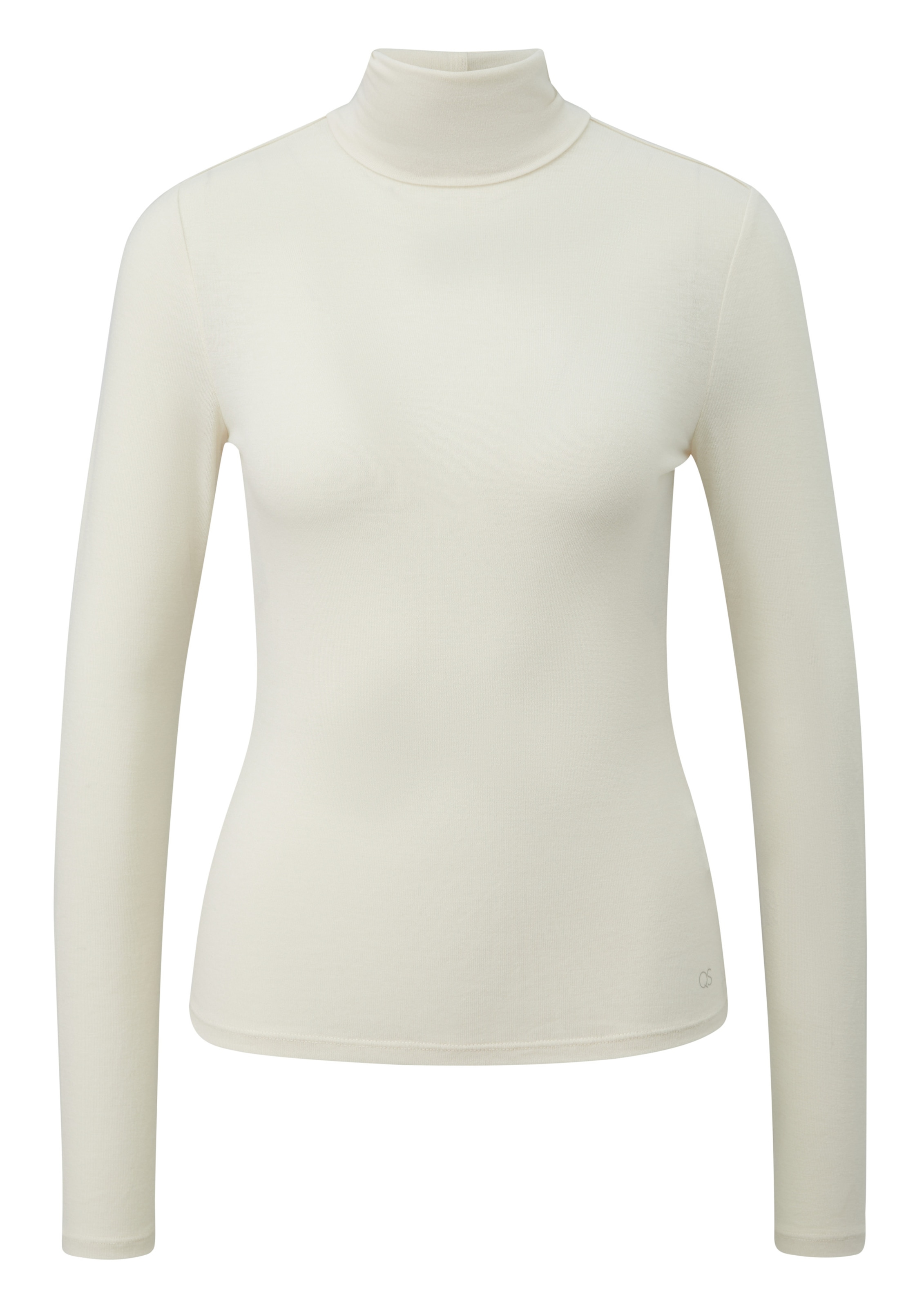 QS Shirt in de kleur Crème, Productweergave