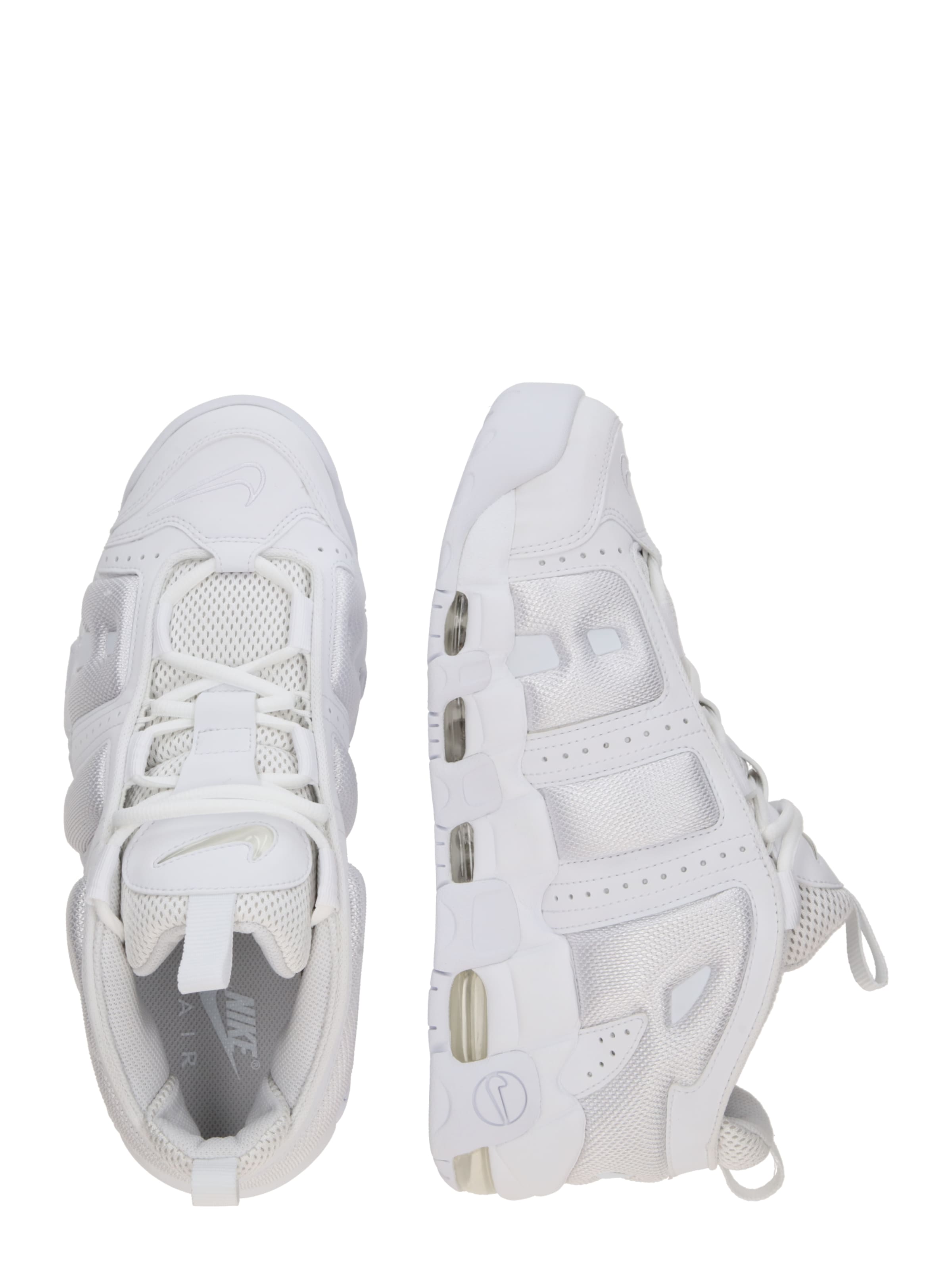 Baskets basses 'AIR MORE UPTEMPO' Nike Sportswear en blanc