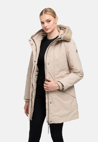 Cappotto invernale 'Calistaa 16' di MARIKOO in beige: frontale