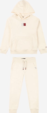 TOMMY HILFIGER Sweat suit in Yellow: front