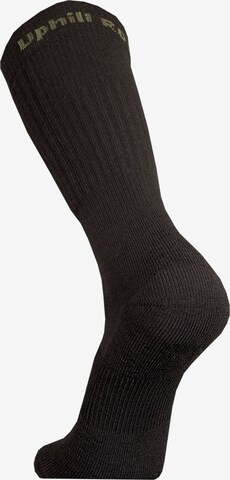 UphillSport Outdoor-Socken 'ROVA' in Schwarz