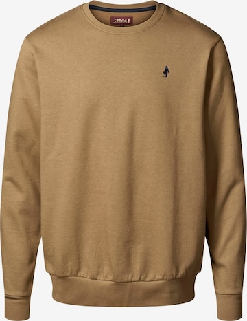 MCS Collegepaita 'Skyler' värissä ruskea: etupuoli