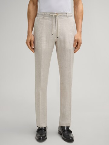 Coupe slim Pantalon JOOP! en beige : devant