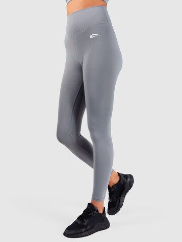 Skinny Pantalon de sport 'Affectionate' Smilodox en gris