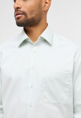 ETERNA Comfort fit Button Up Shirt in Green