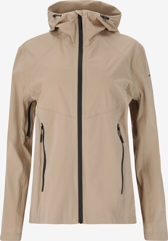 ENDURANCE Athletic Jacket 'Kommy' in Beige: front