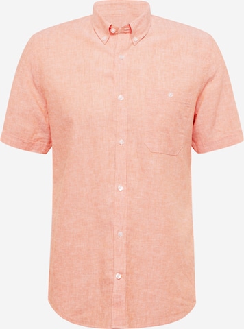 Matinique Regular fit Button Up Shirt 'Trostol' in Orange: front