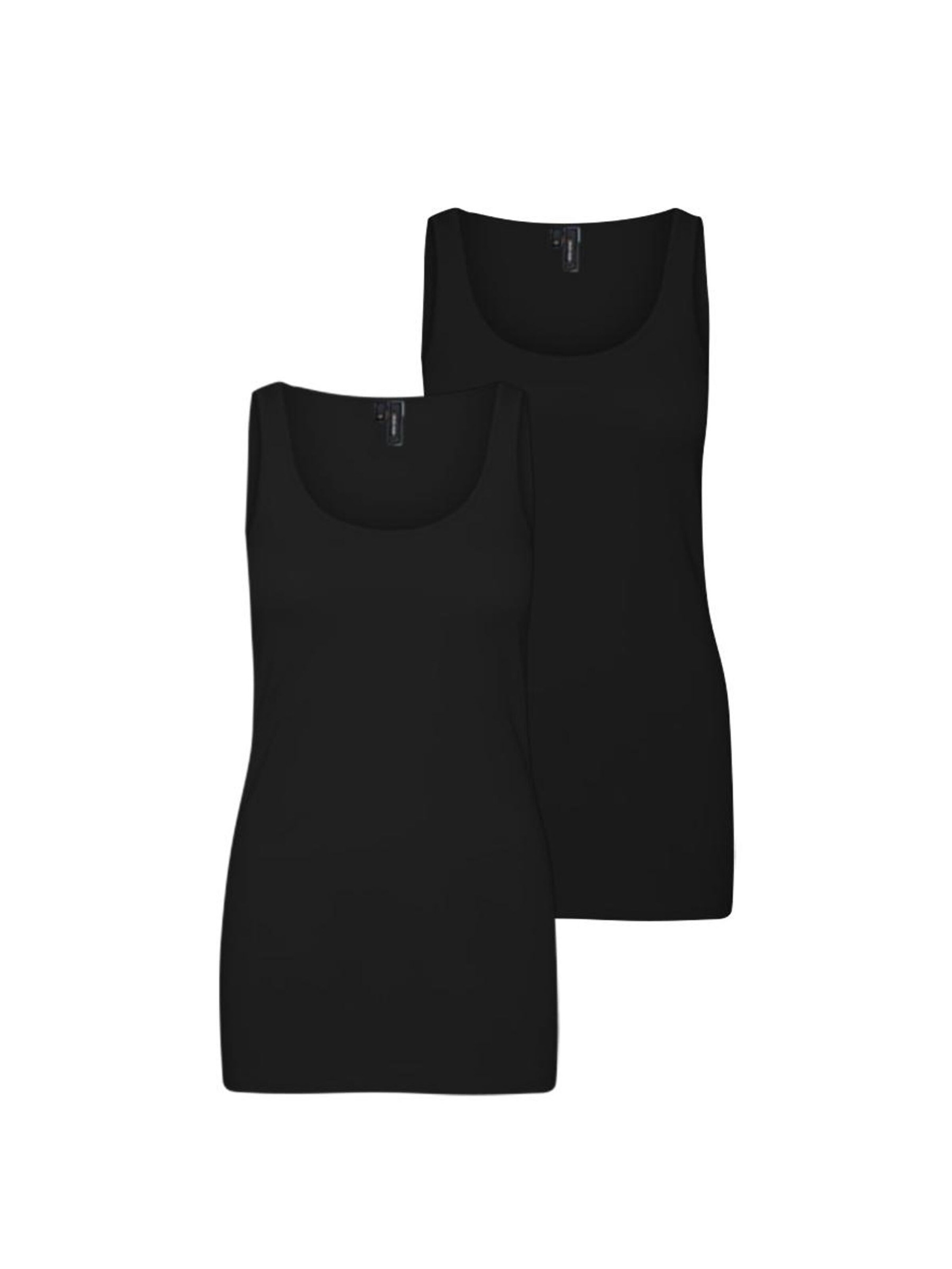 VERO MODA Overdel 'VMMaxi' i sort: forside
