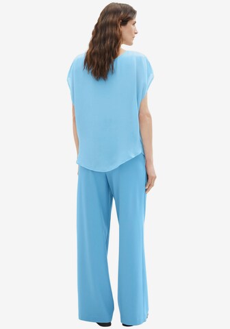 TOM TAILOR Bluse in Blau