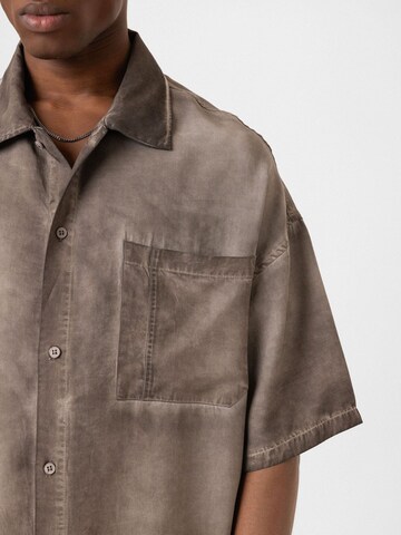 Fit confort Chemise Dandalo en marron