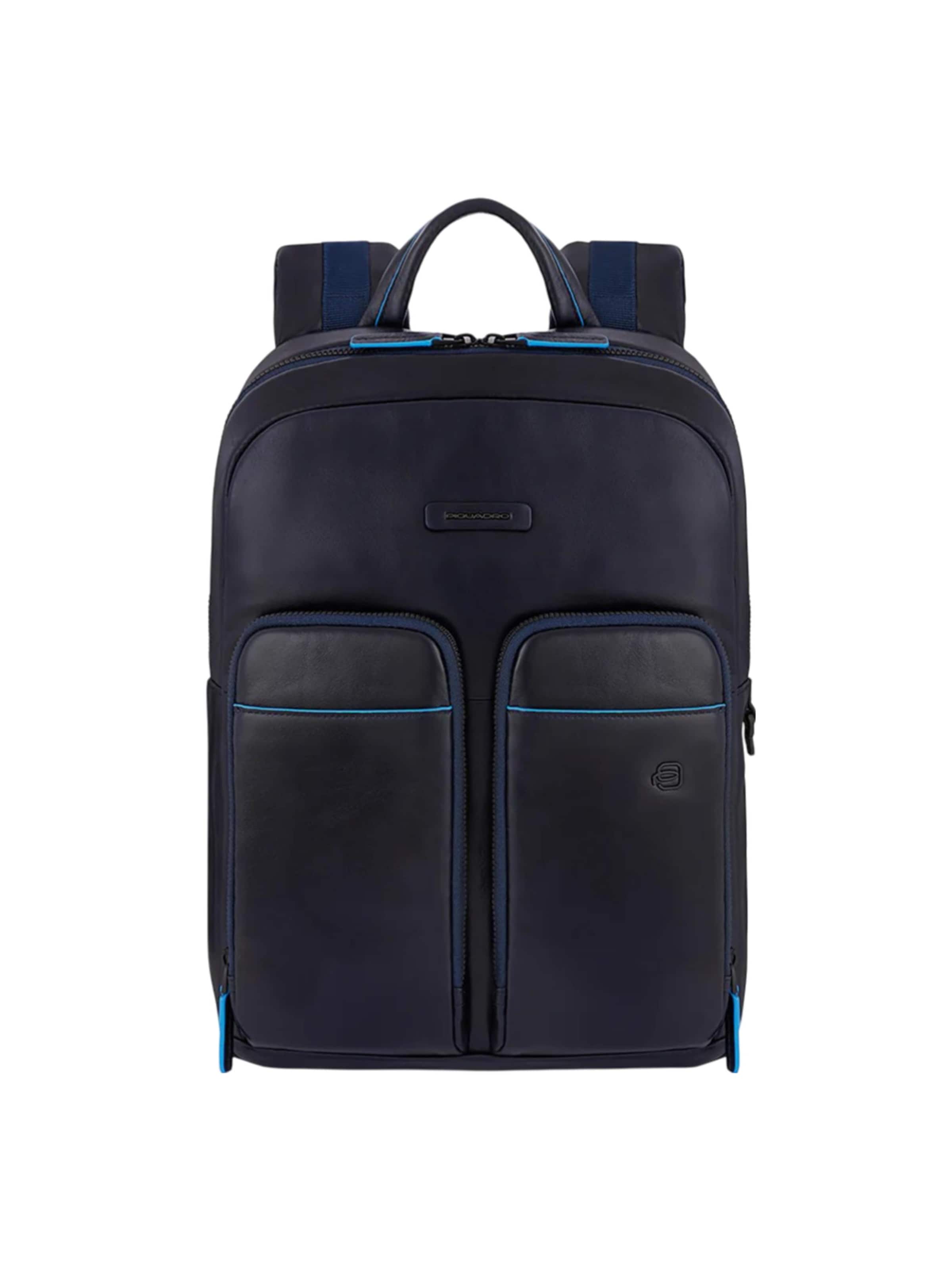 Piquadro Backpack in Blue: front