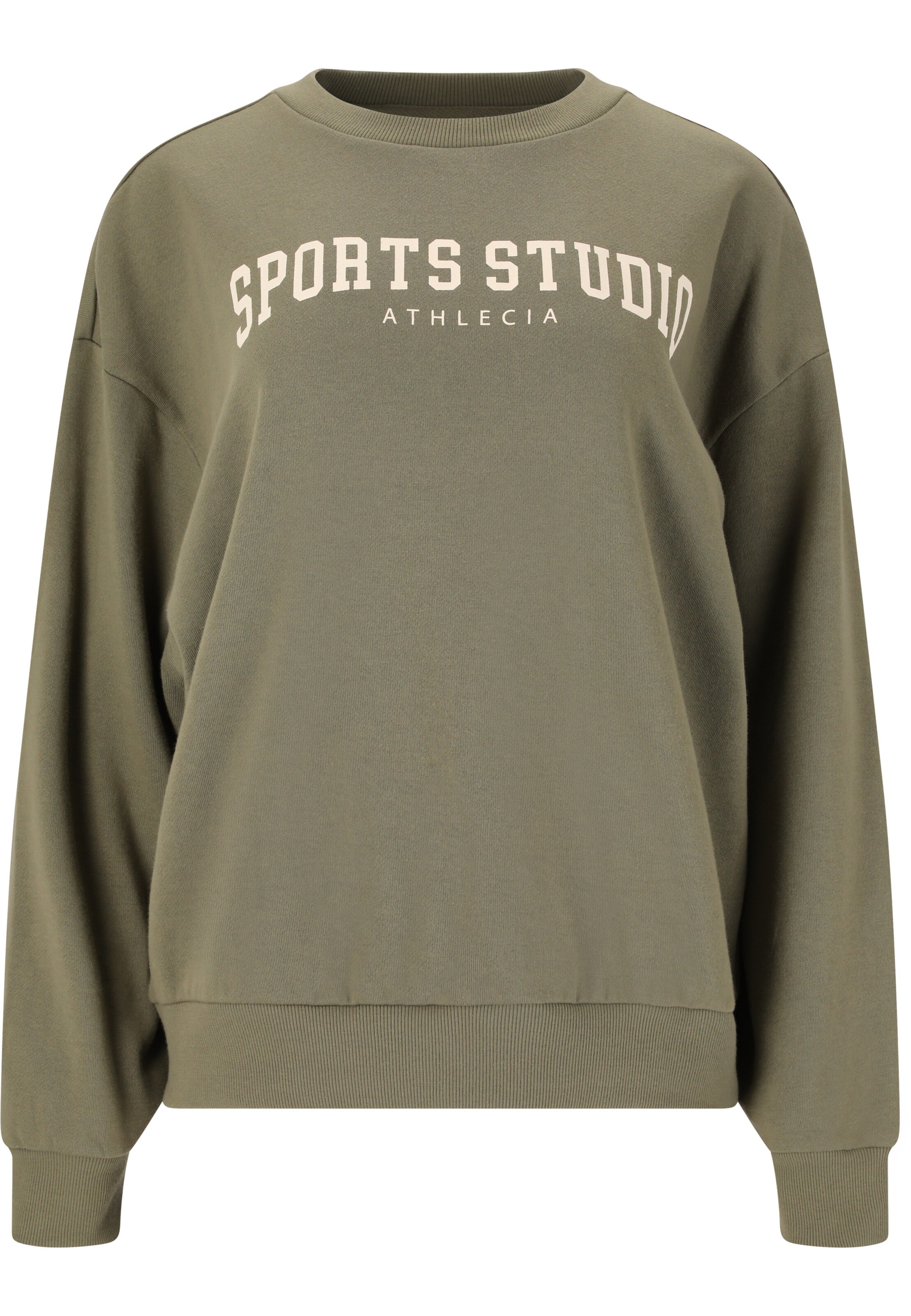 Athlecia Sports sweatshirt 'Giannis' in Green: front