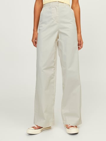 JJXX Wide Leg Hose 'CALI' in Beige: predná strana