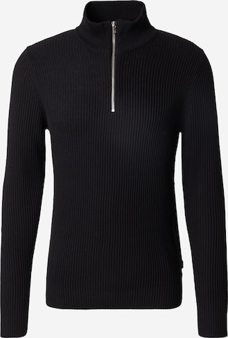 Pull-over 'BLALIAM' Jack & Jones Premium en noir : devant