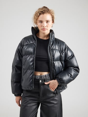 LEVI'S ® Преходно яке 'Noe Western Puffer' в черно: отпред