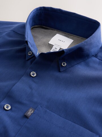 Coupe slim Chemise Next en bleu