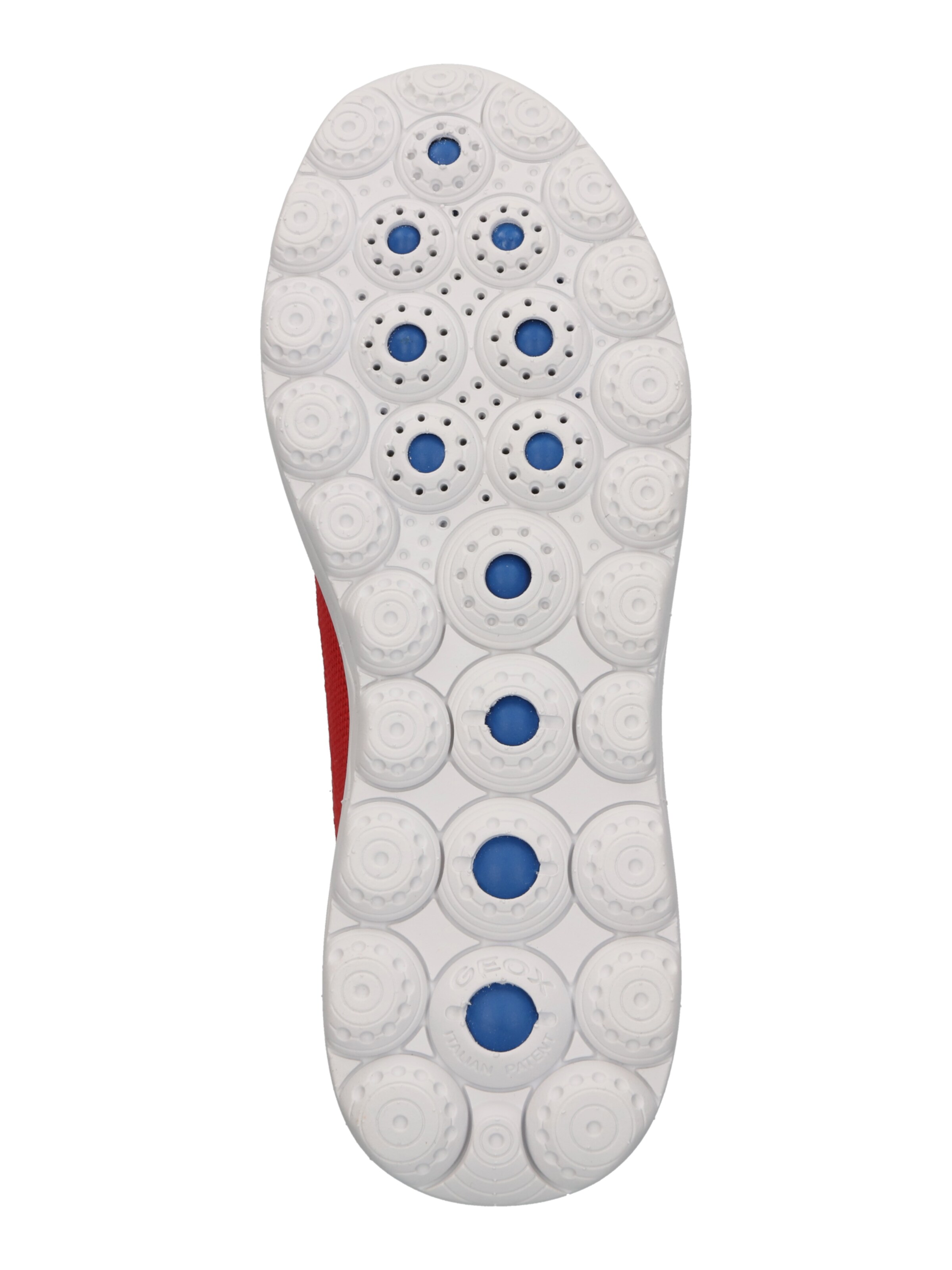 GEOX Nizke superge 'Spherica' | rdeča barva