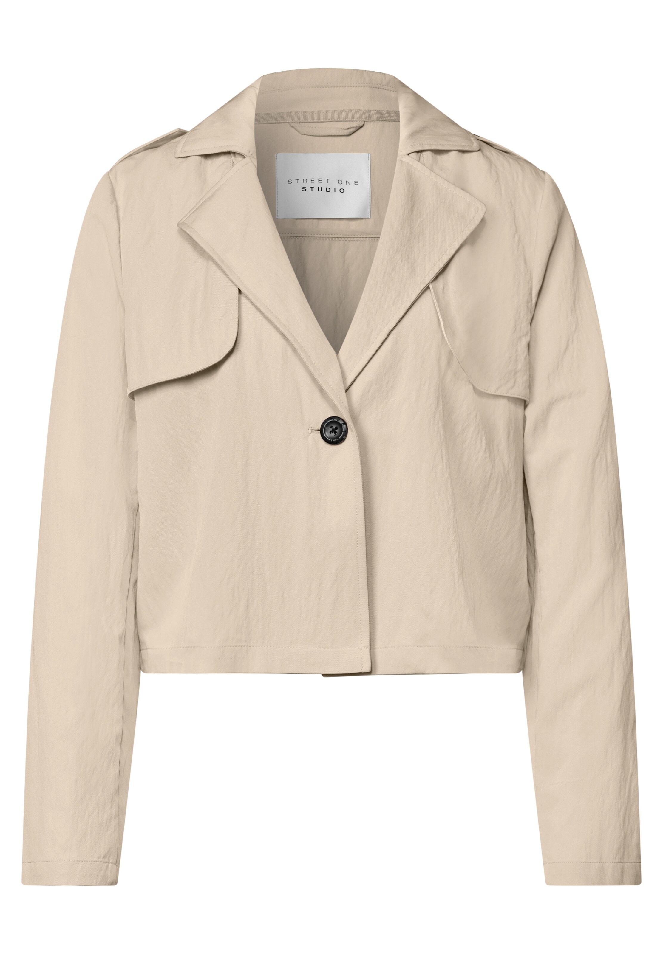 Street One Studio Übergangsjacke in Beige: Vorderseite