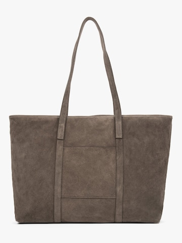 Estro Shopper '86038' in Grey: front