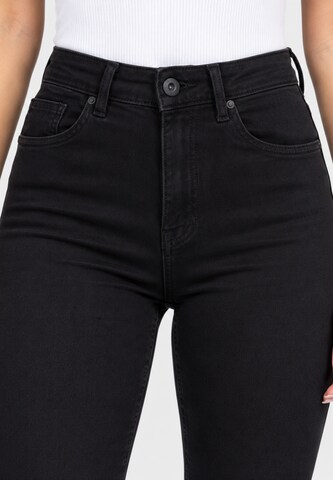Elara Skinny Jeans in Schwarz