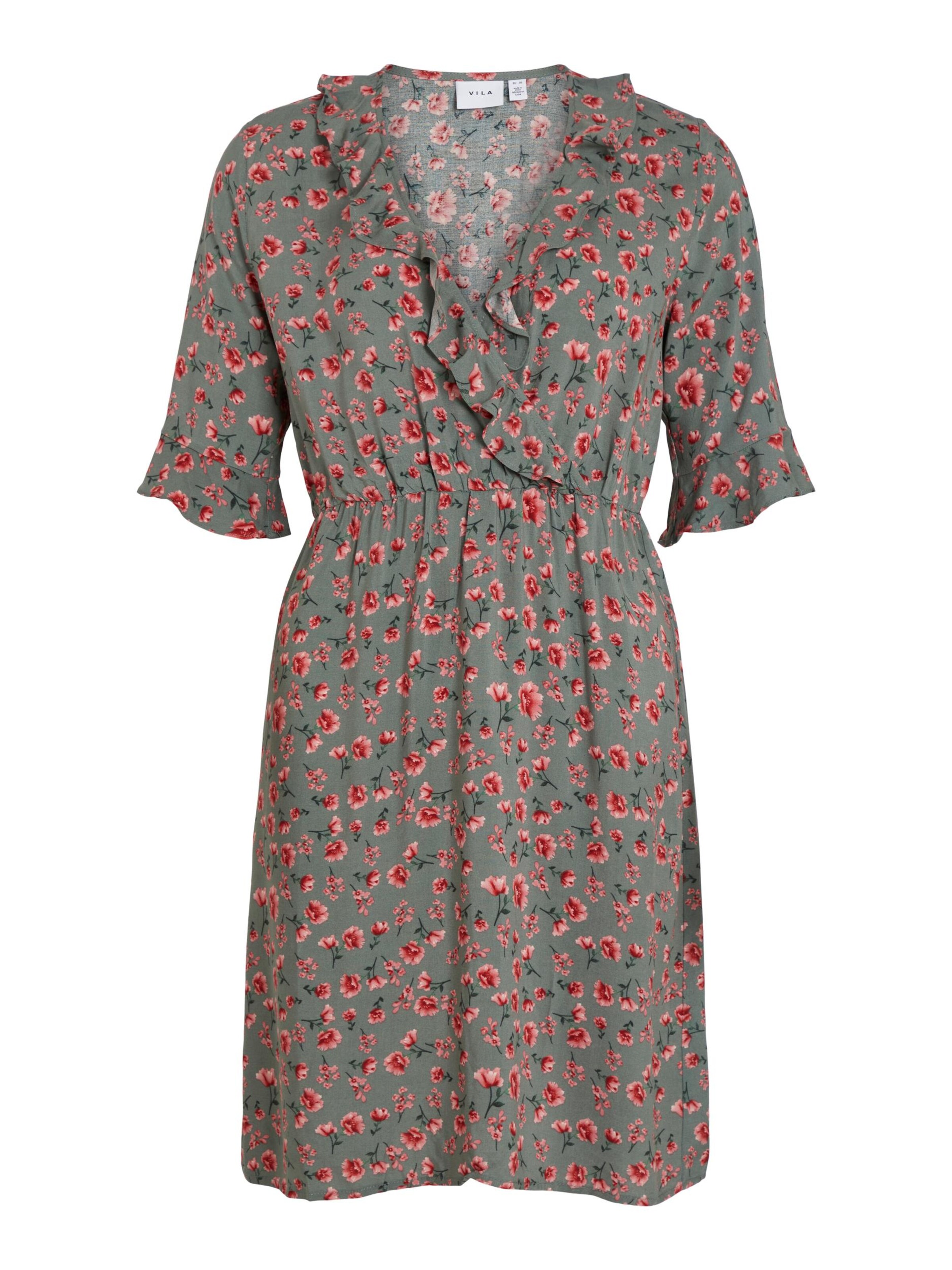 žalia VILA Suknelė 'Eva Aya': priekis